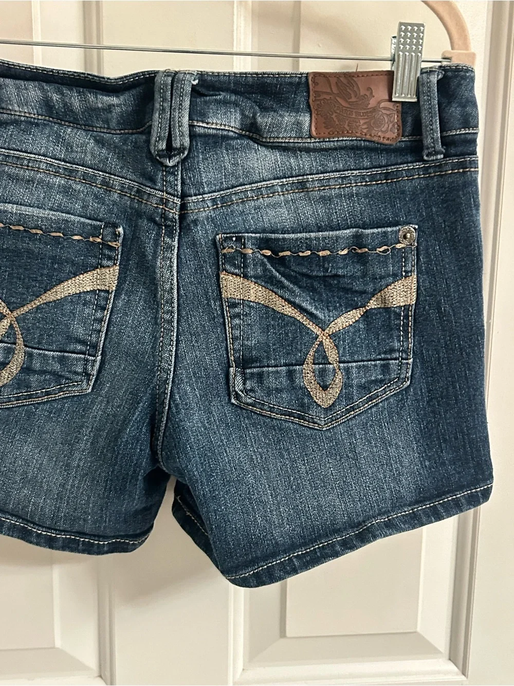 Paris Blues Women's Dark Blue Denim Shorts